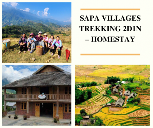 SAPA TREKKING 2 DAYS 1 NIGHT – HOMESTAY